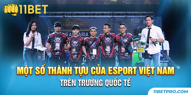 Một số thành tựu của Esport Việt Nam trên trường quốc tế